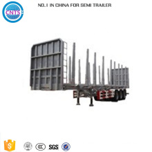 Standard size heavy duty truck trailer log wood transport traile